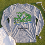 Bandon Dunes Course Map Long Sleeve Tee