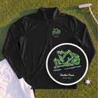 Bandon Dunes Course Map Quarter Zip