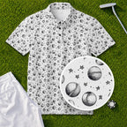 Baseballs Performance Print Polo