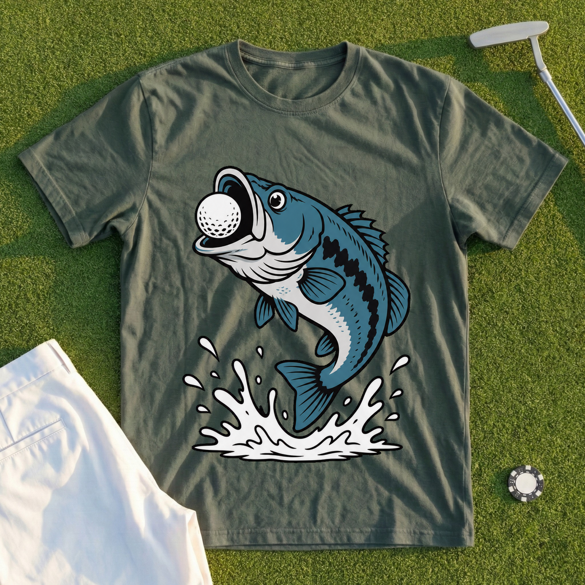 Bass's Water Hazard Ambush Tee