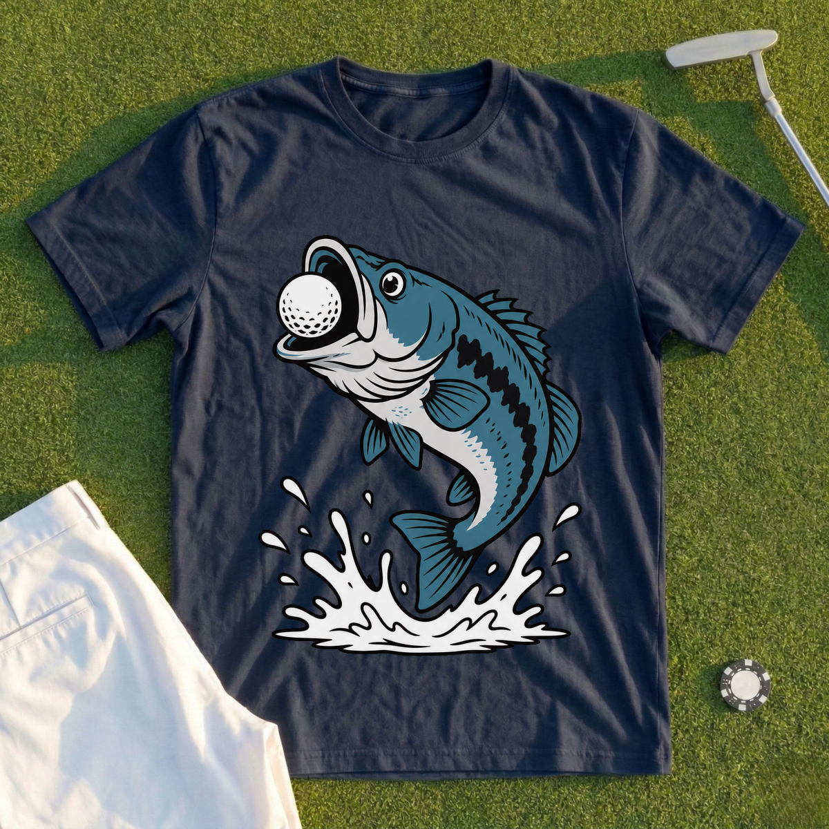 Bass's Water Hazard Ambush Tee