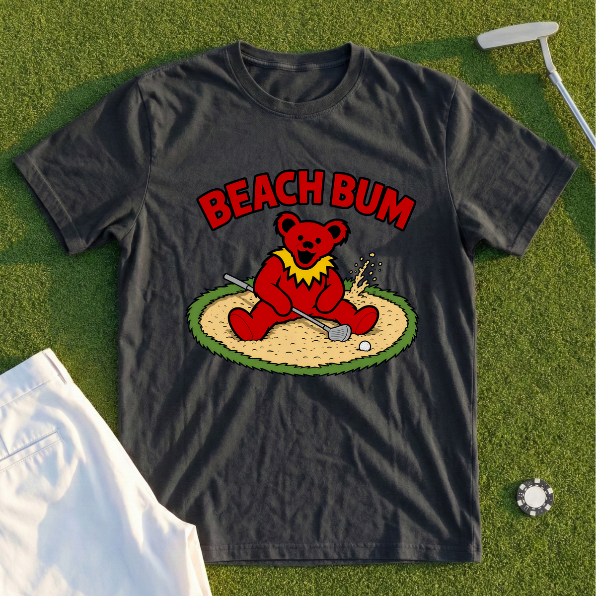Beach Bum Bear Tee