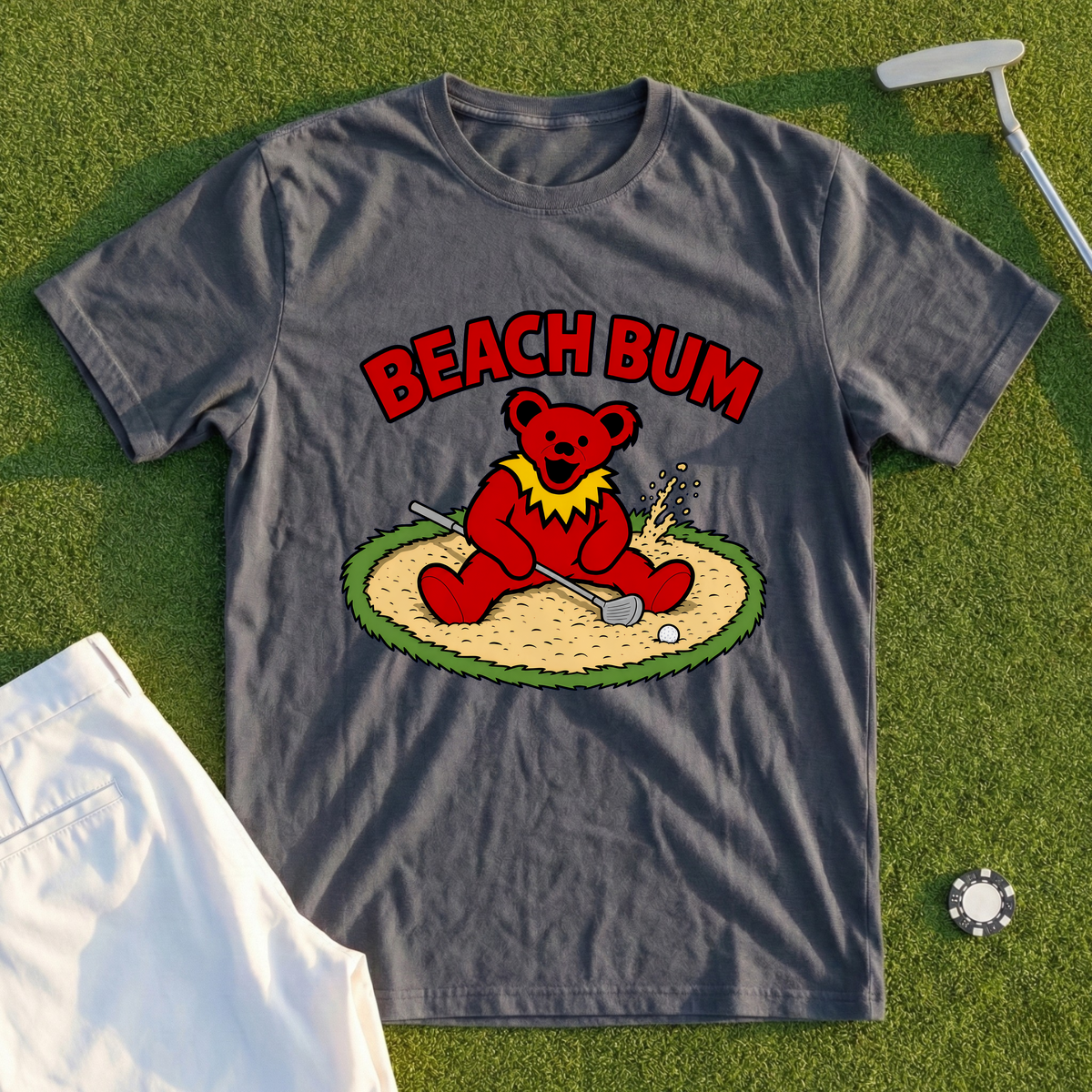 Beach Bum Bear Tee