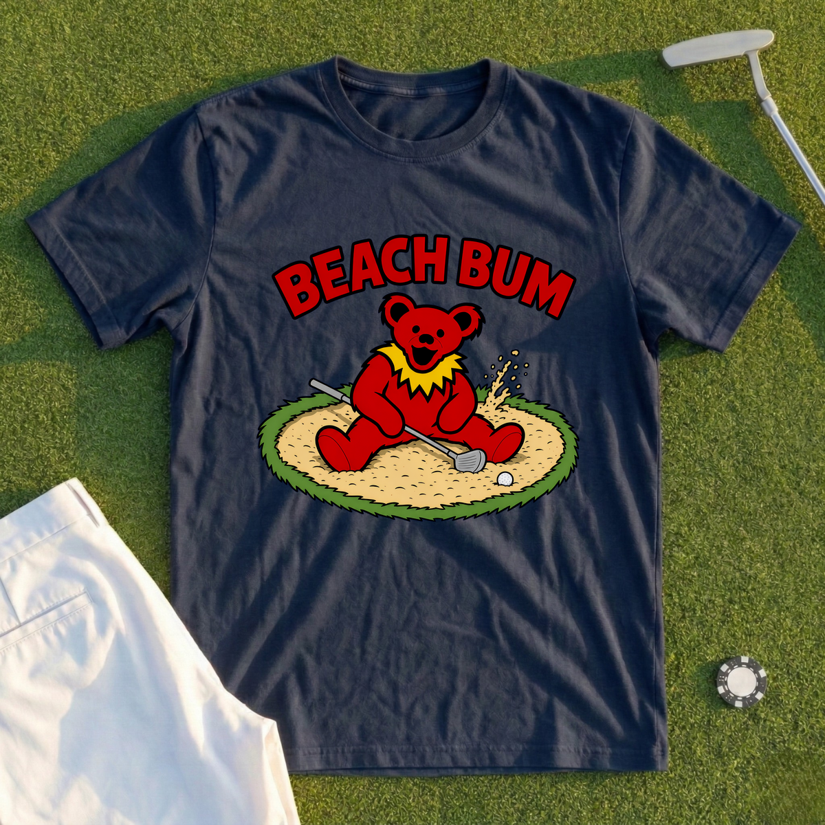 Beach Bum Bear Tee