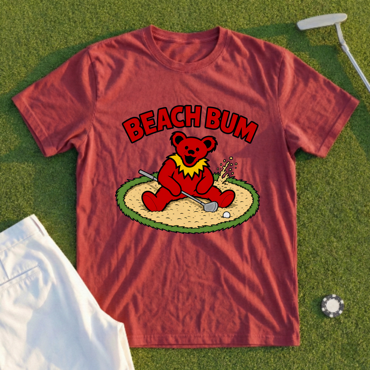 Beach Bum Bear Tee