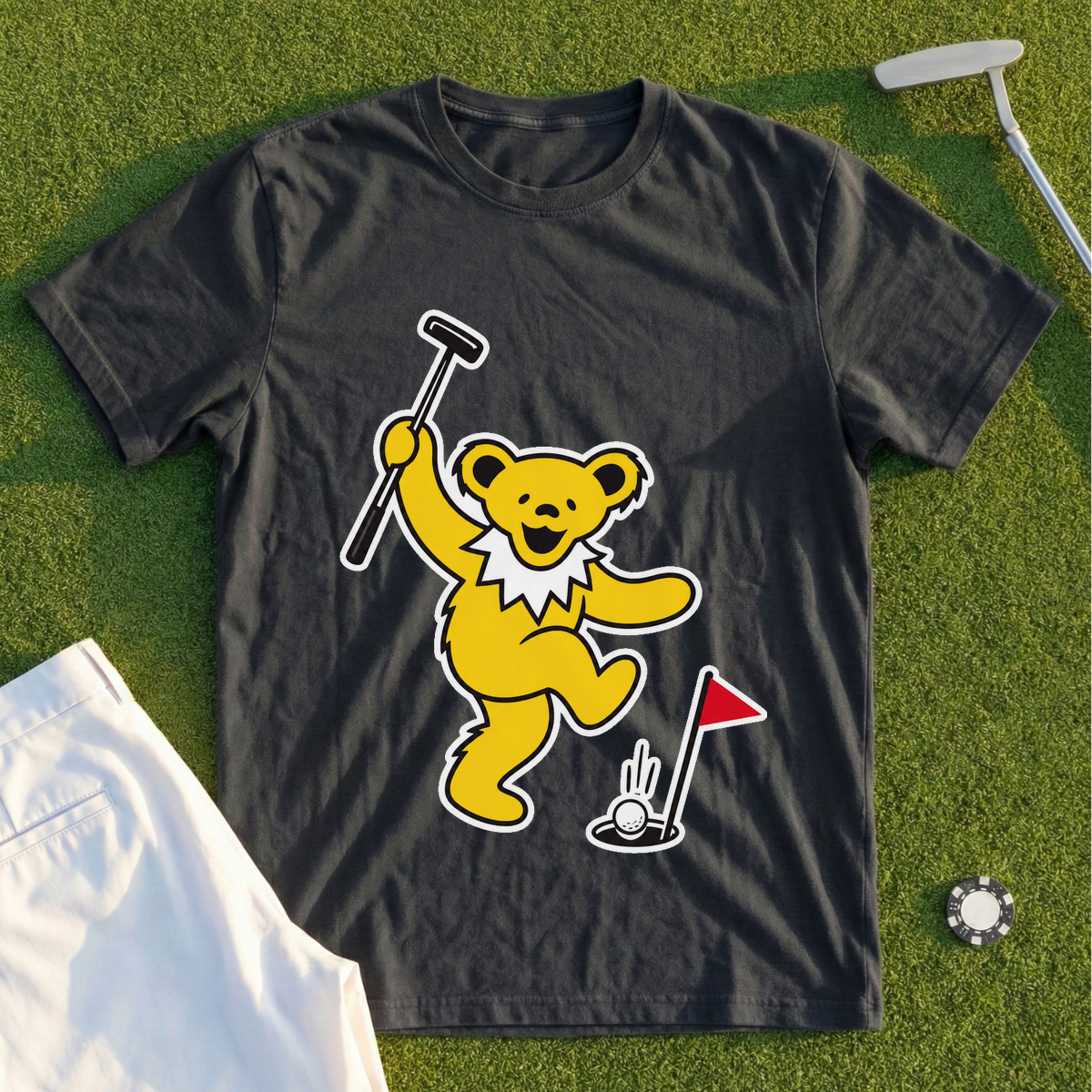Bear Birdie Dance Tee