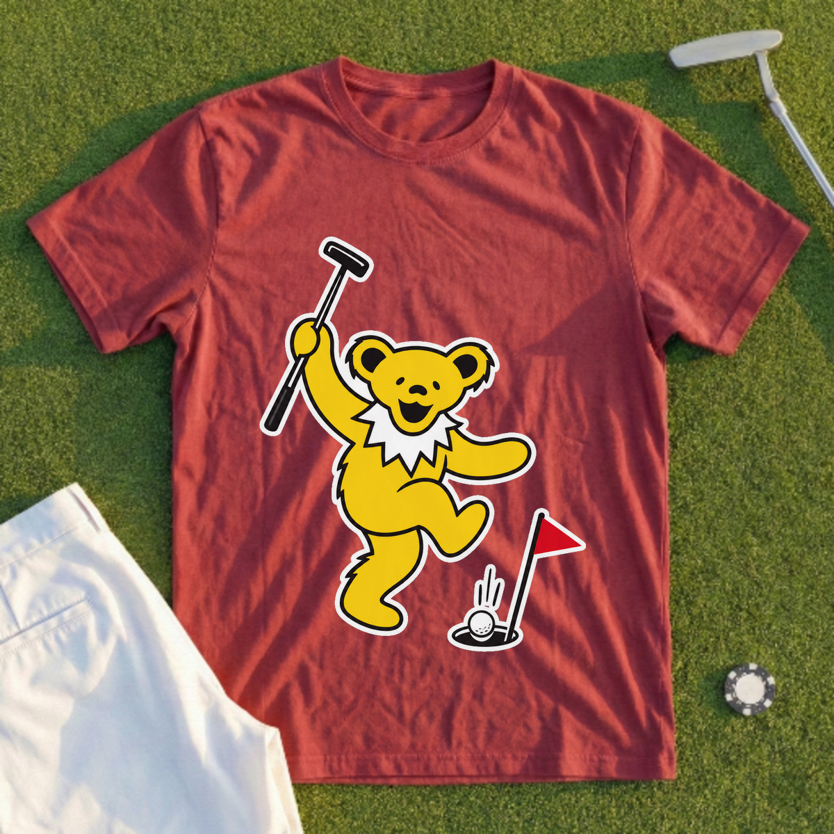 Bear Birdie Dance Tee