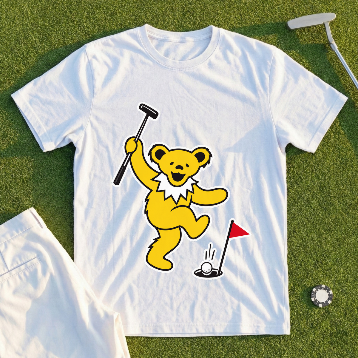 Bear Birdie Dance Tee