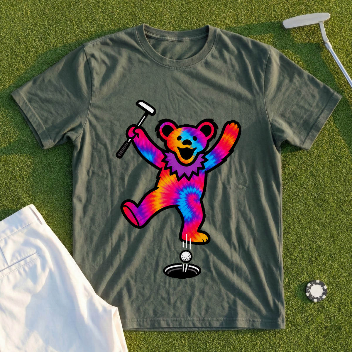 Bear Drains It Tee