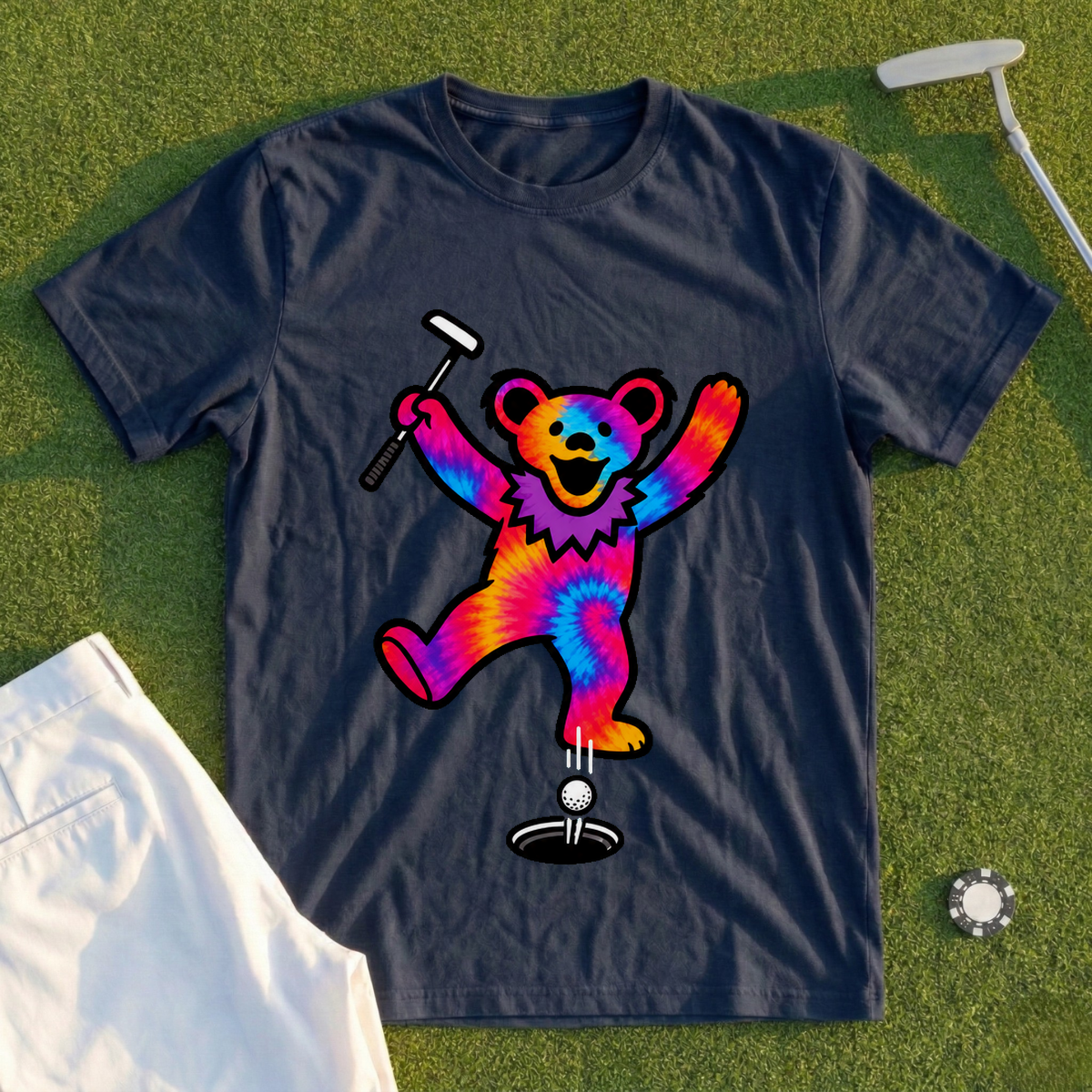 Bear Drains It Tee
