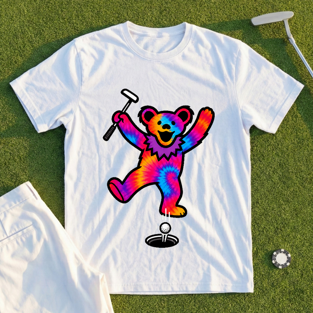 Bear Drains It Tee