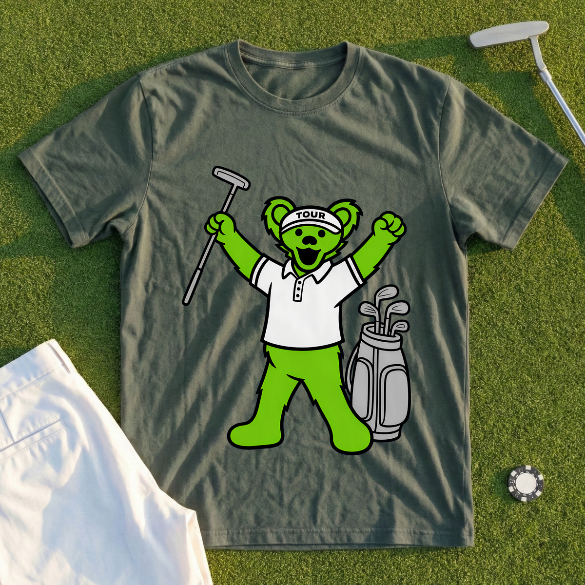 Bear Hole In One Tee
