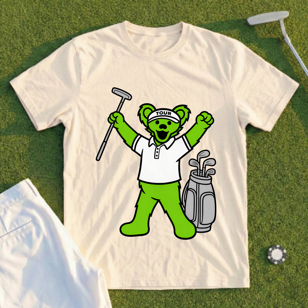 Bear Hole In One Tee