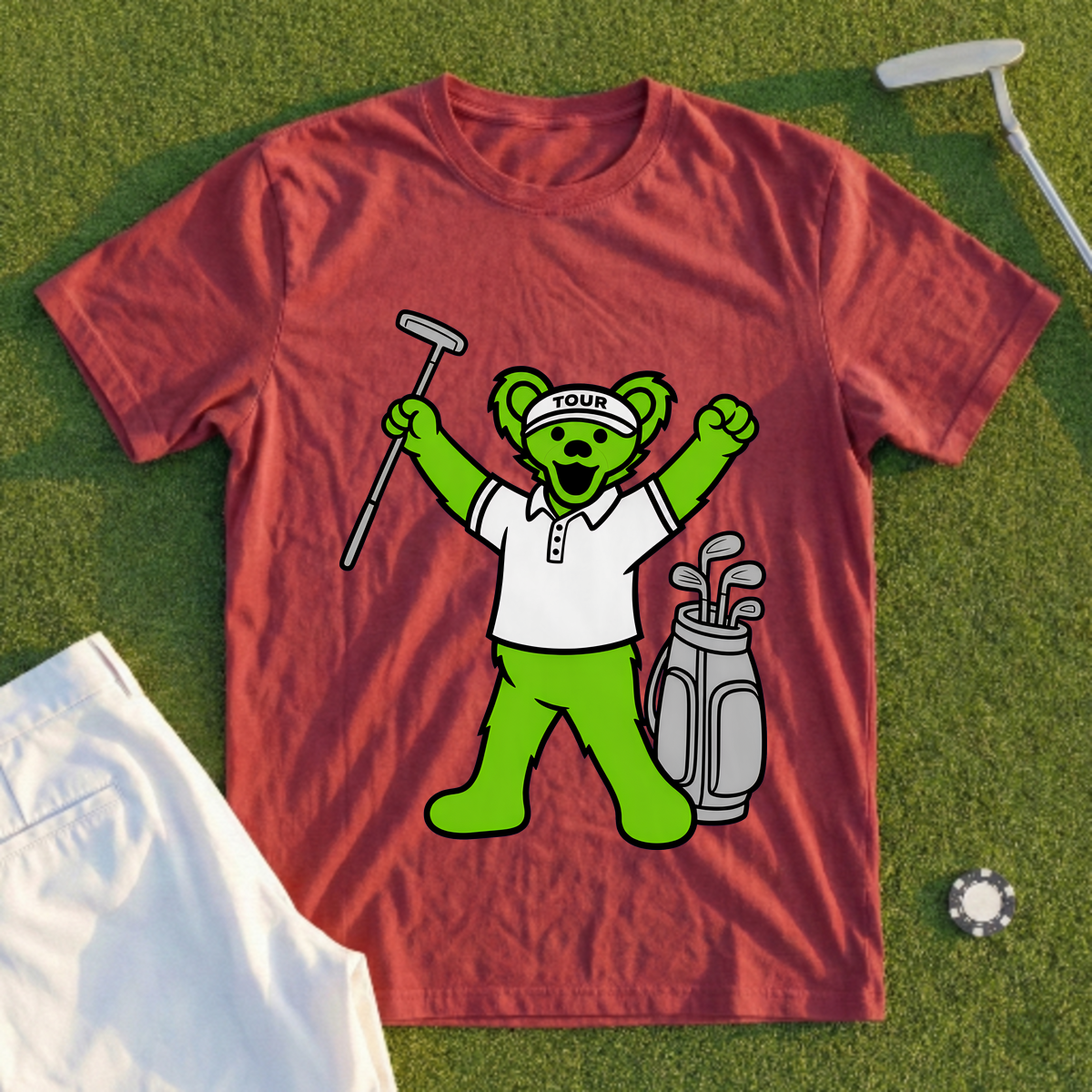 Bear Hole In One Tee
