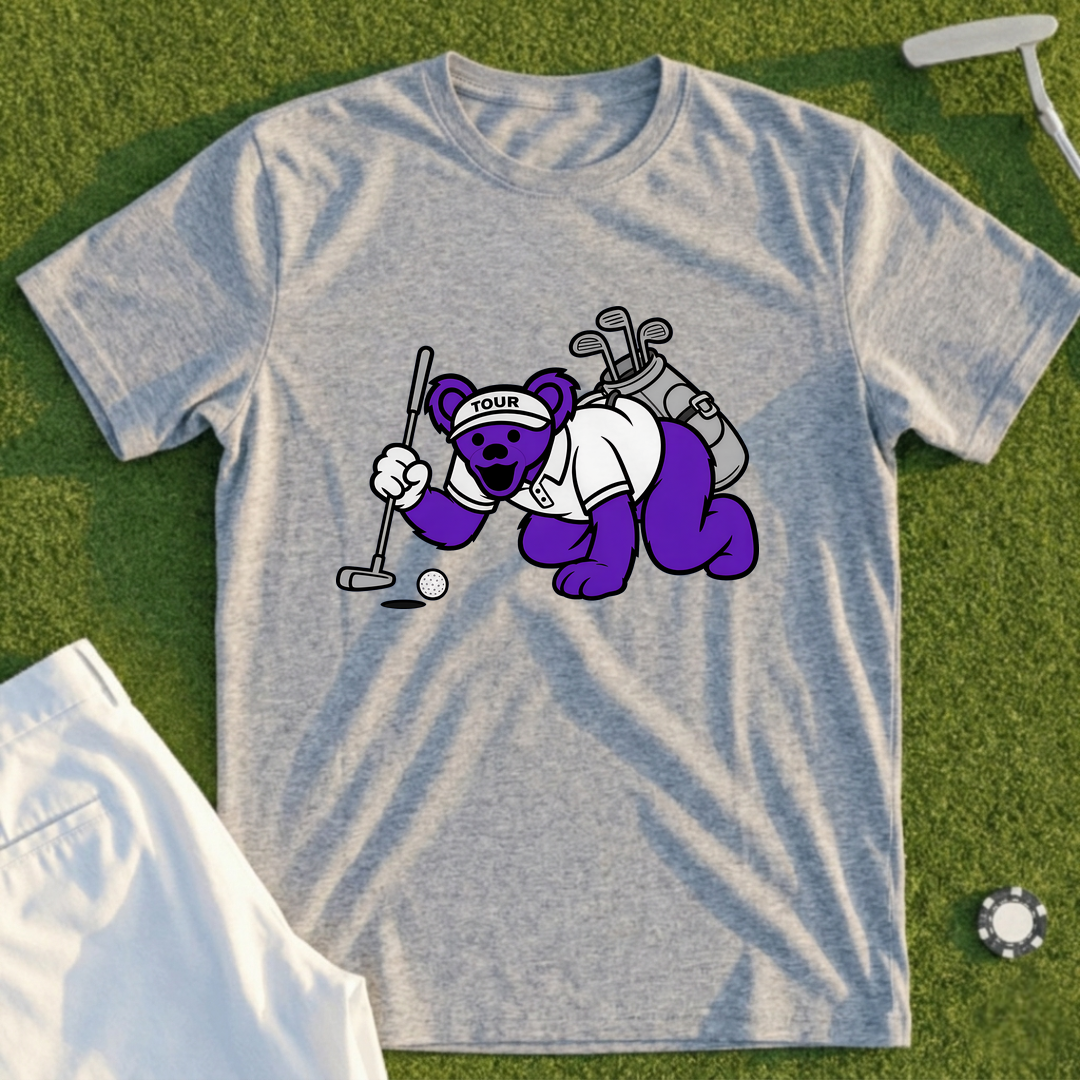 Bear Reading The Green Tee