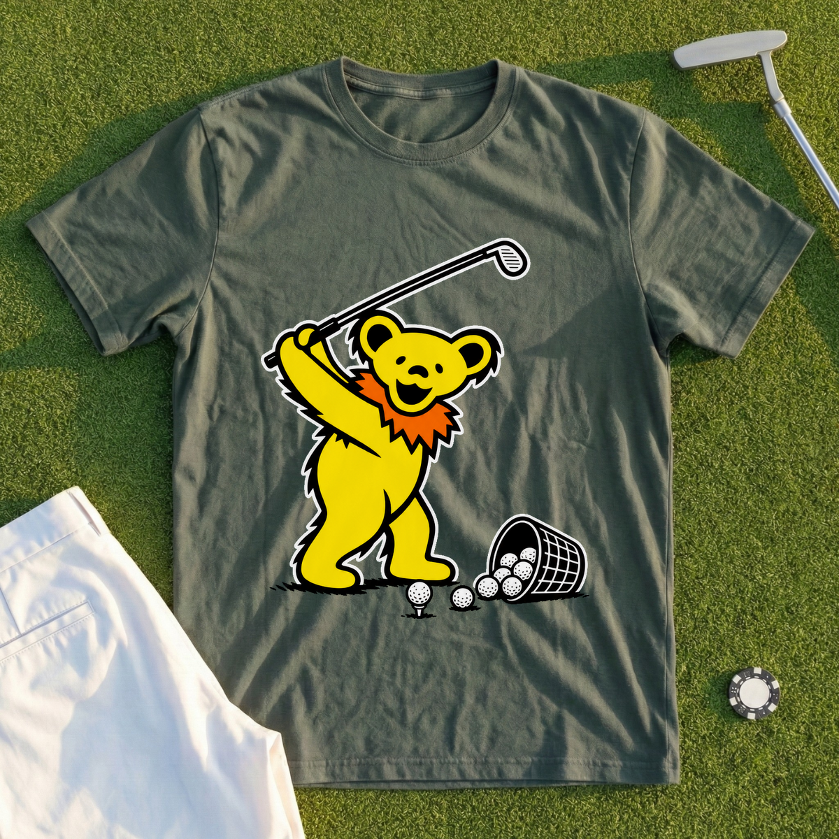 Bear's Driving Range Bucket Tee