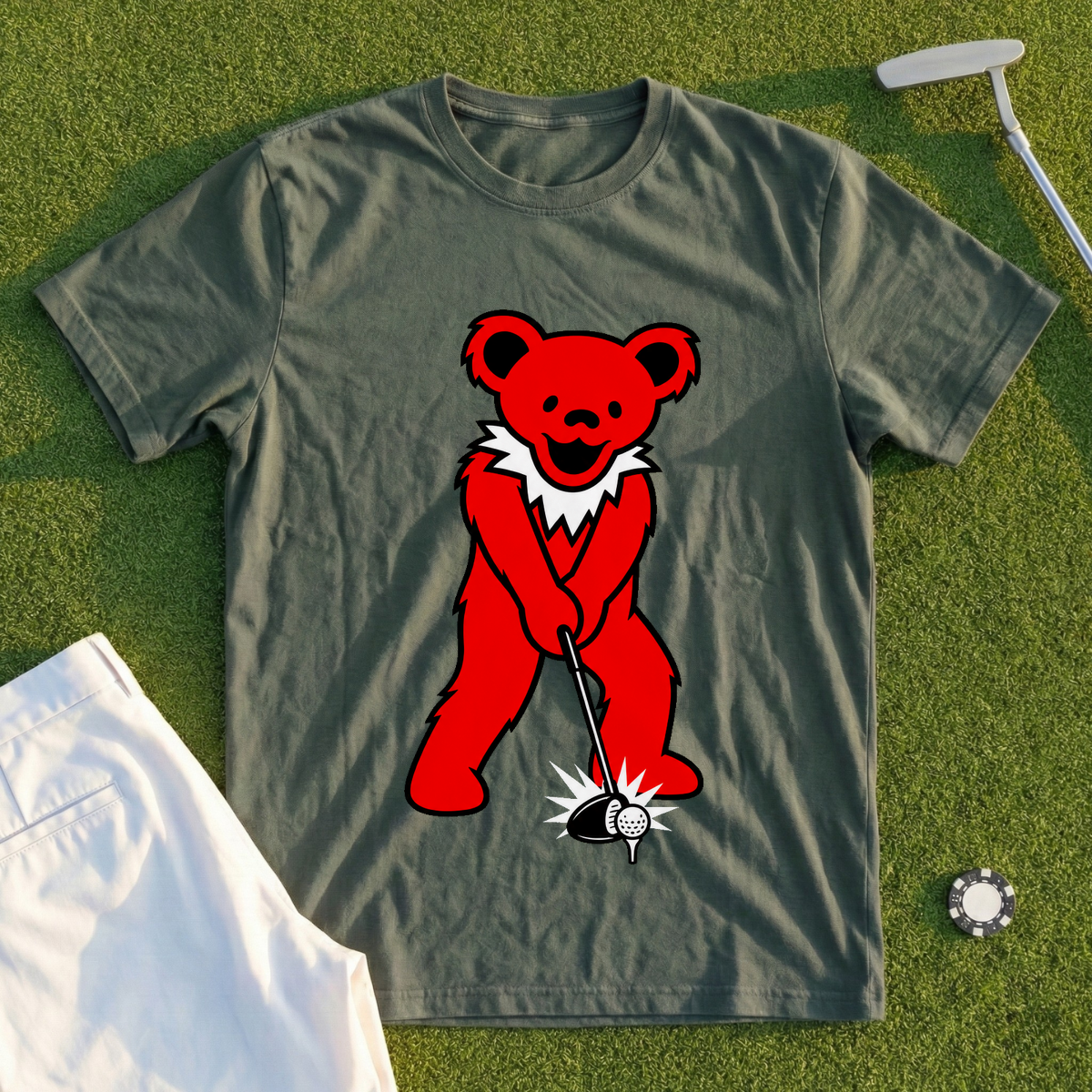 Bear's Moment Of Impact Tee