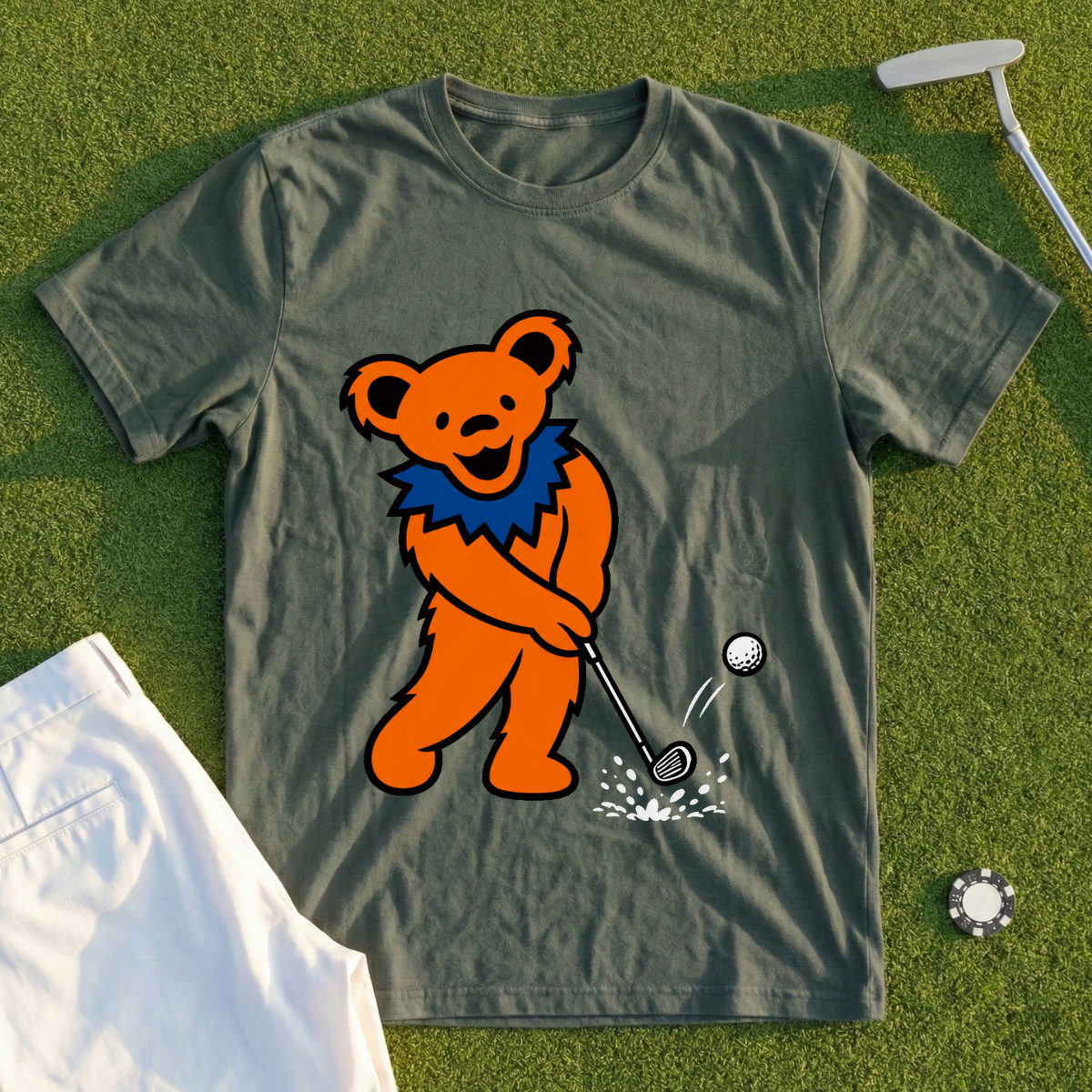 Bear's Pitch And Spin Tee