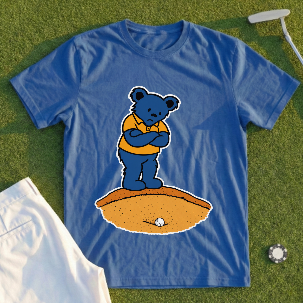 Bear Sand Trap Stare Down Tee