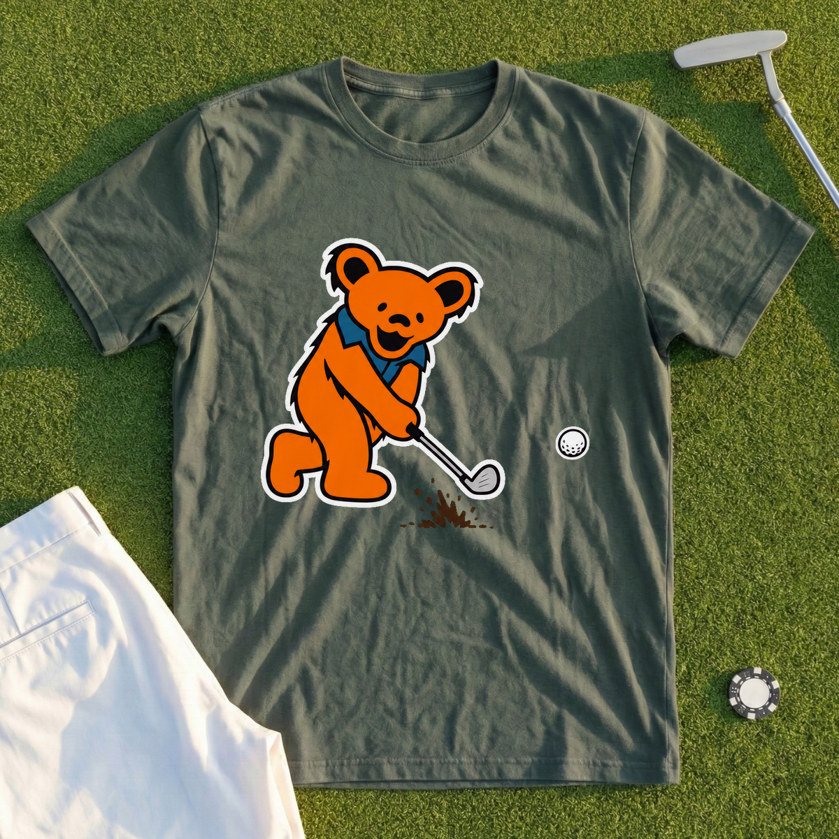 Bear Stinger Punch Shot Into The Wind Tee