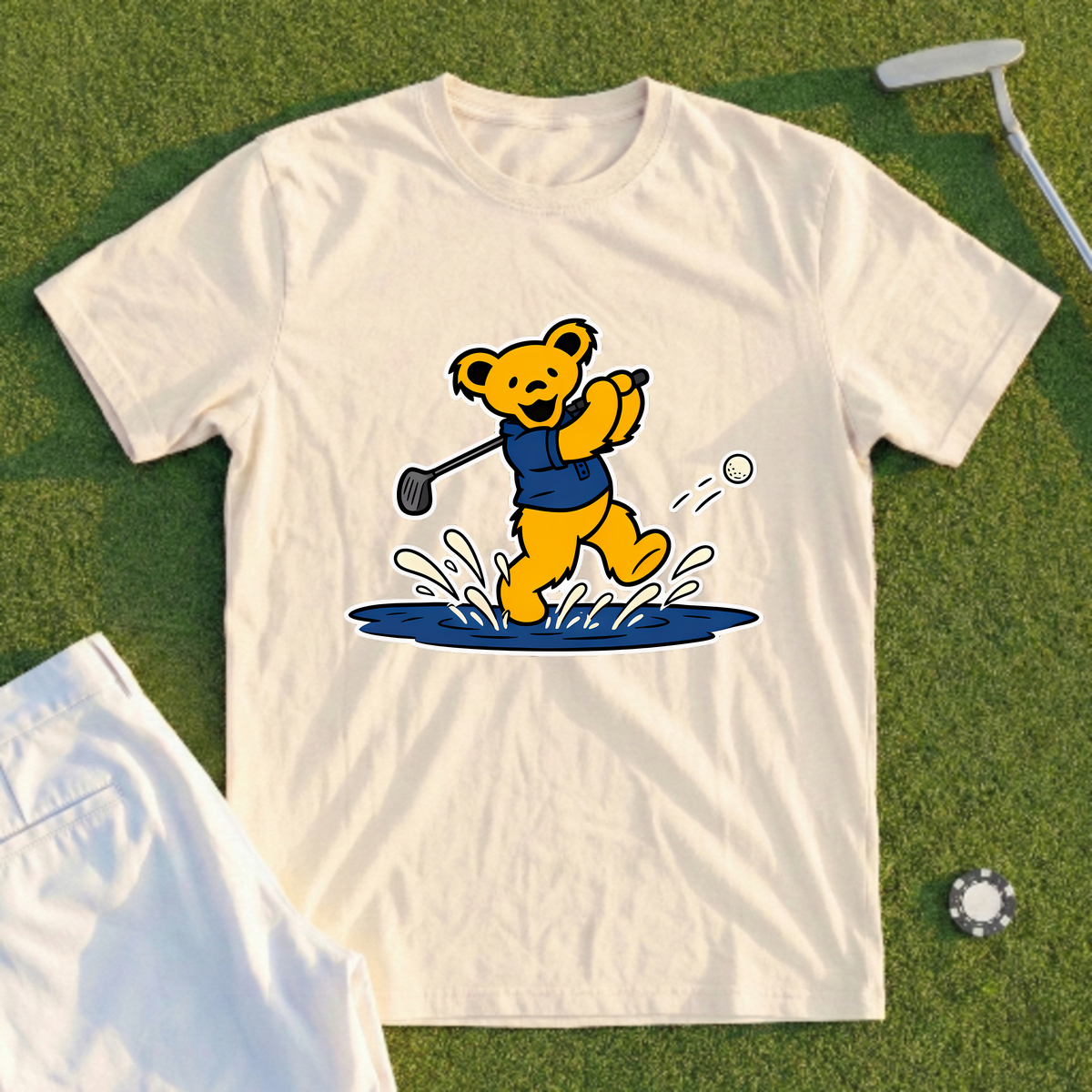 Bear Water Hazard Splash Tee