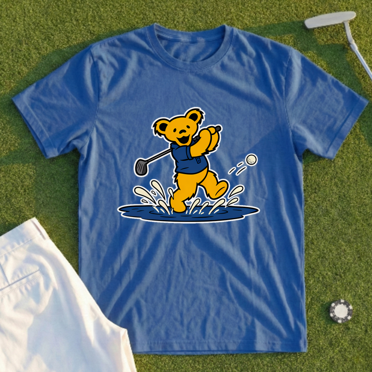 Bear Water Hazard Splash Tee
