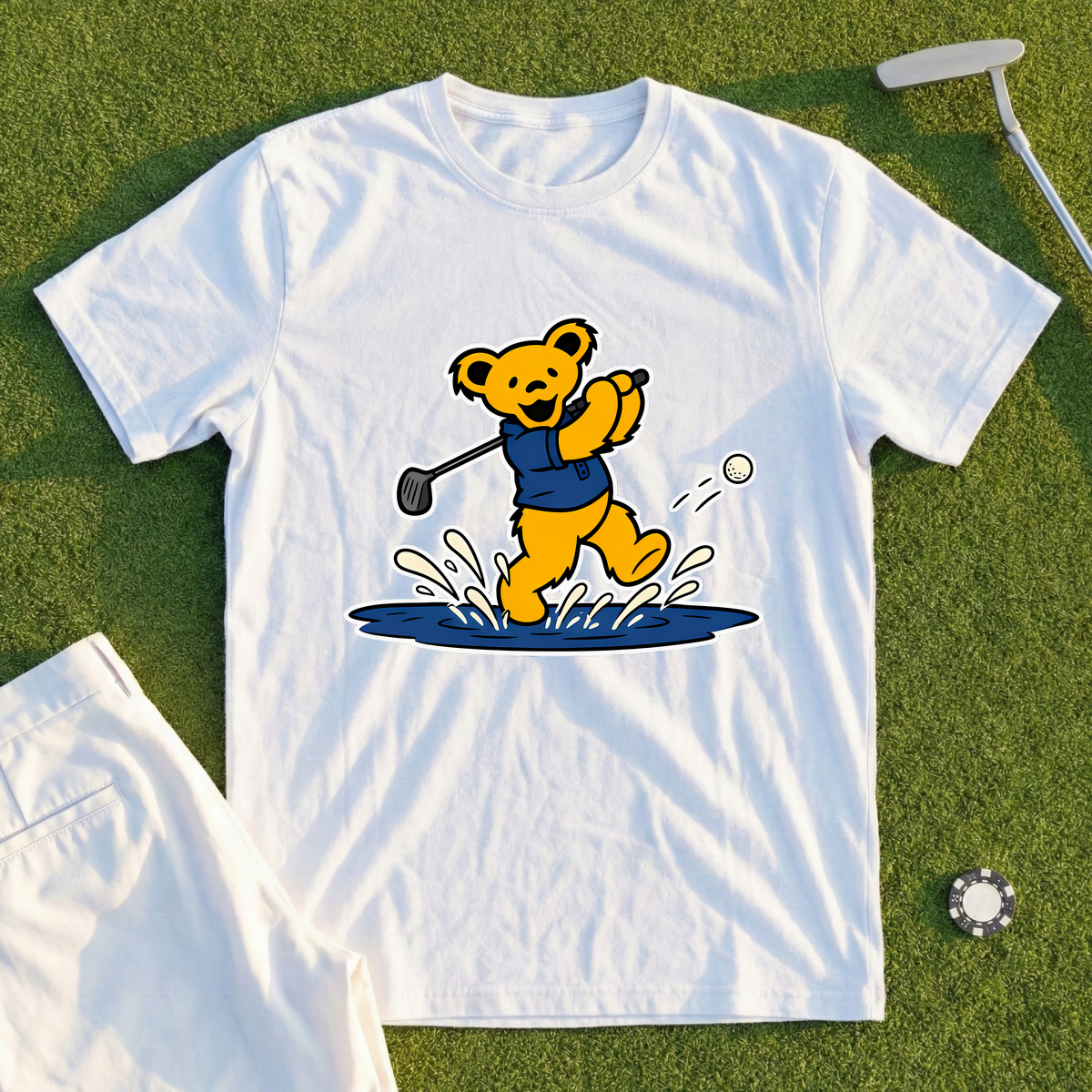 Bear Water Hazard Splash Tee