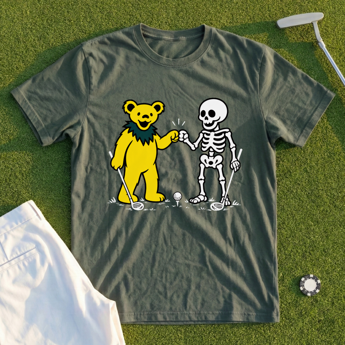 Bears And Bones Tee