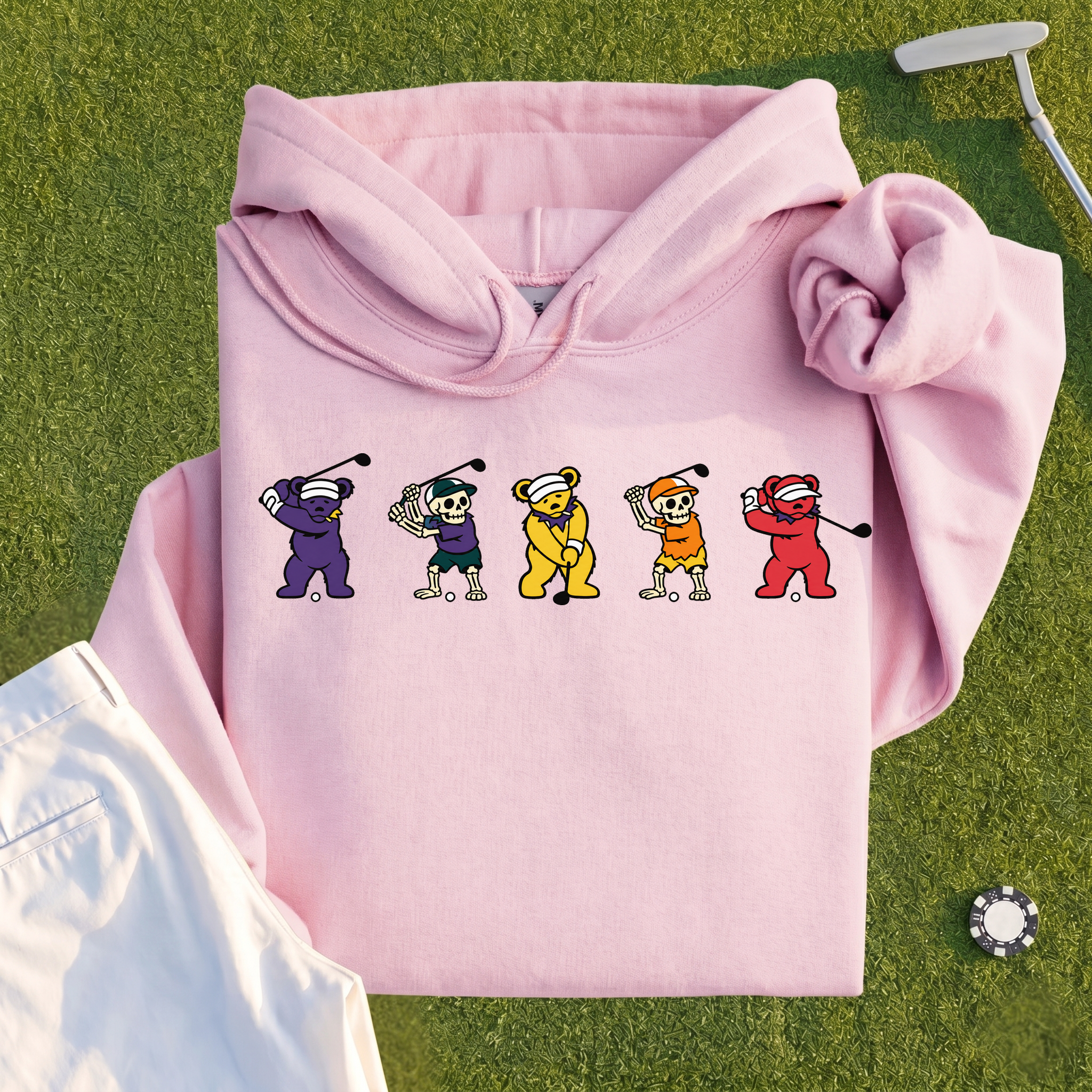 Bears And Bones Hoodie