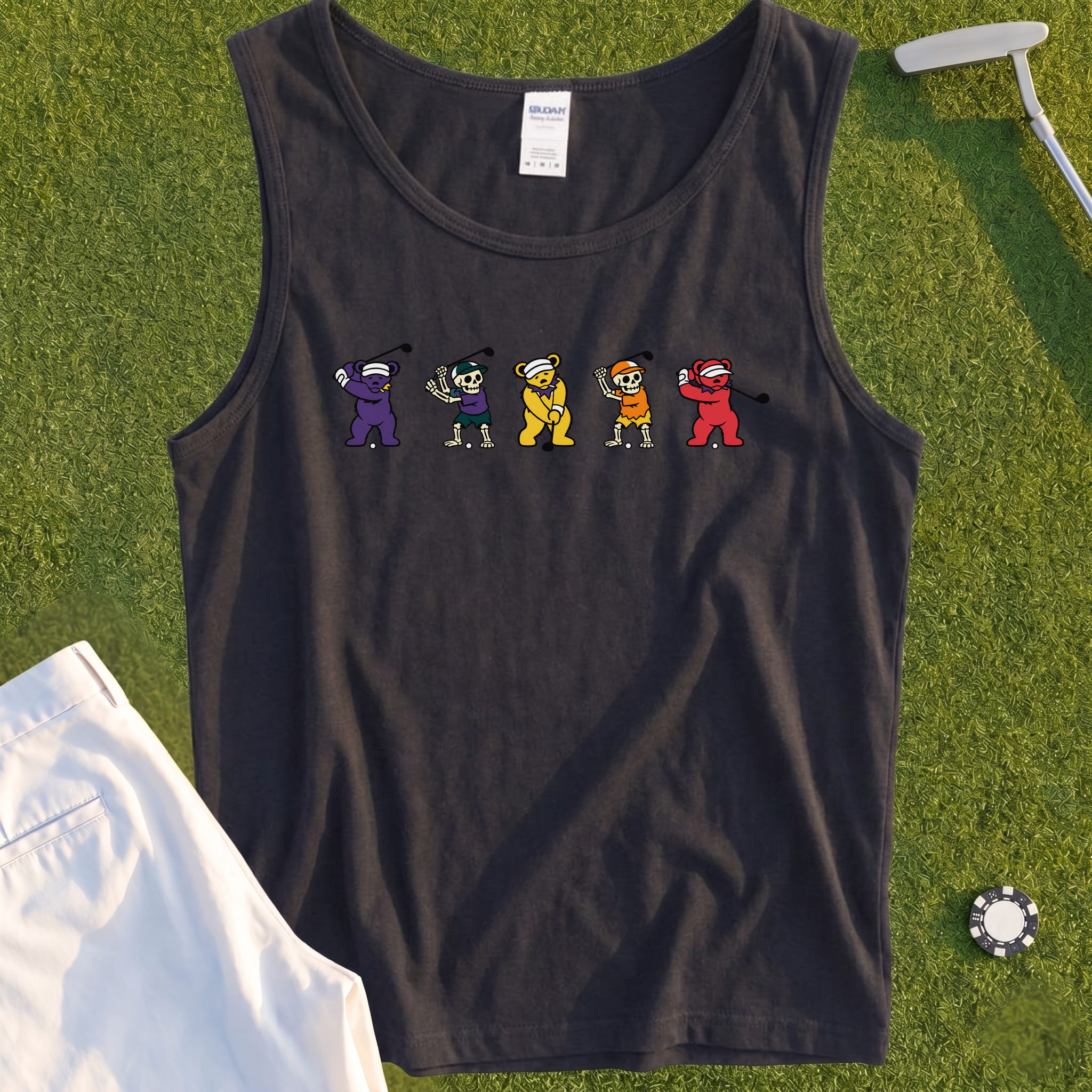 Bears And Bones Tank