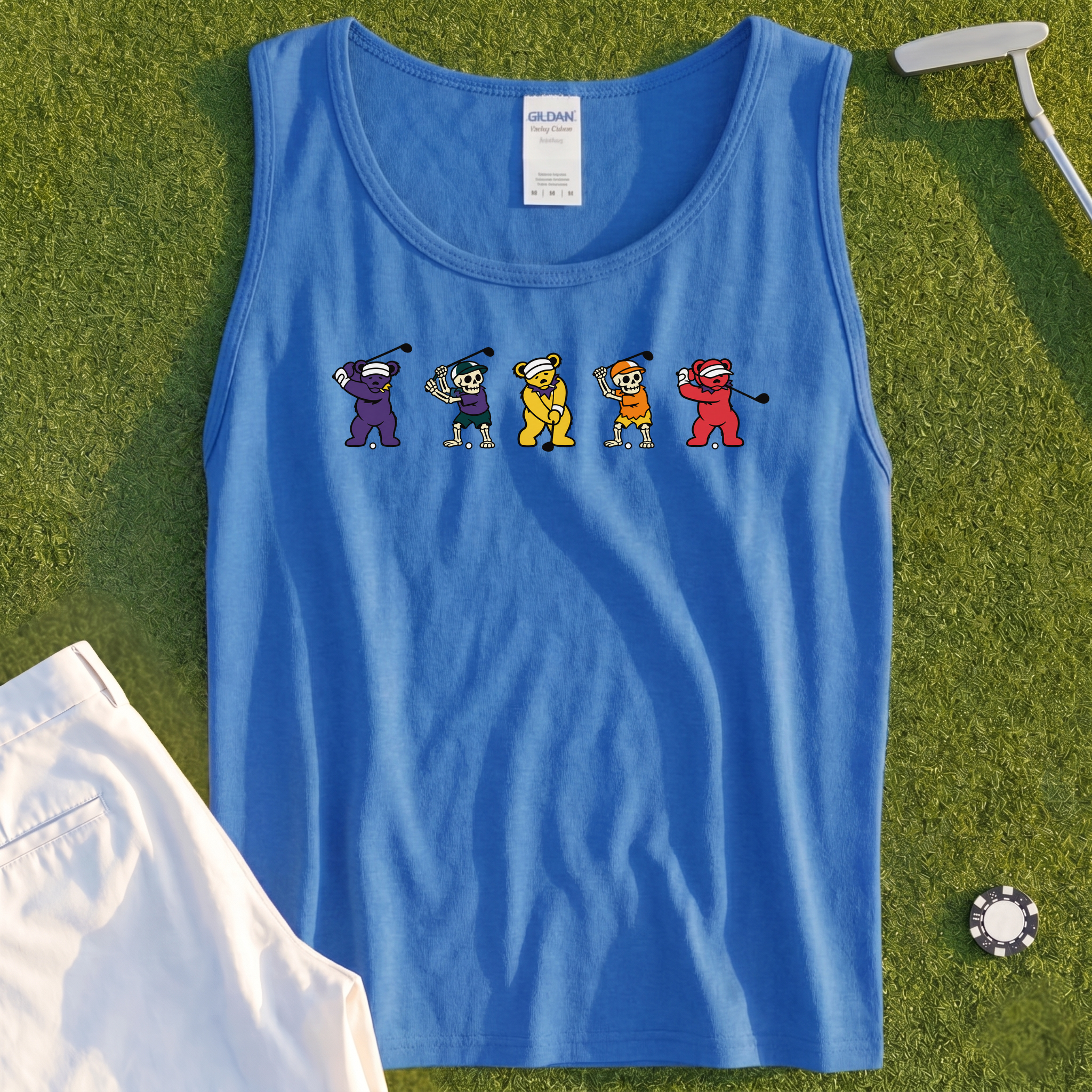 Bears And Bones Tank
