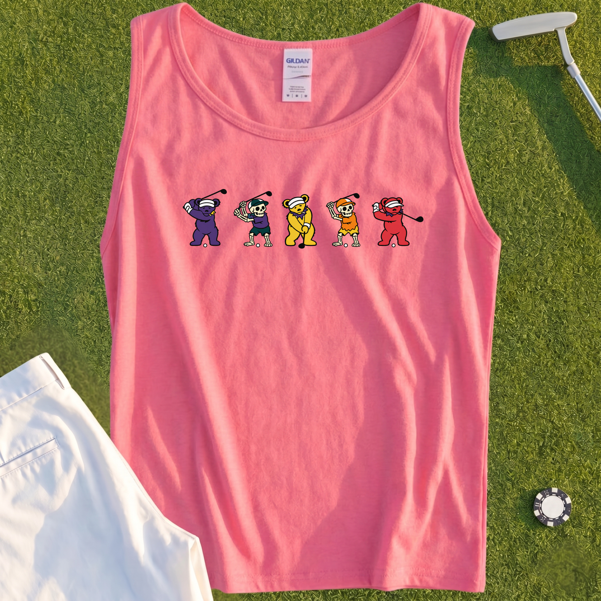 Bears And Bones Tank