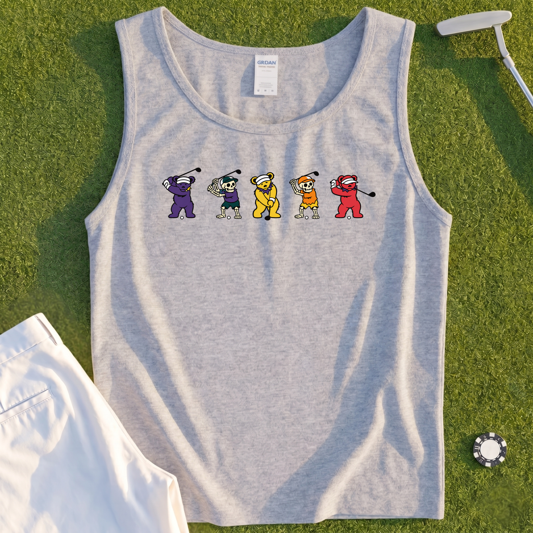 Bears And Bones Tank