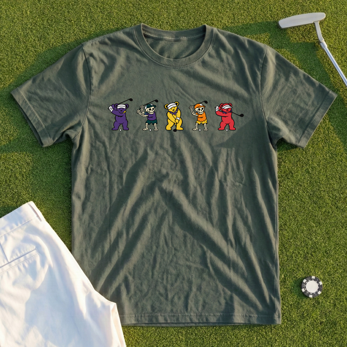 Bears And Bones Tee