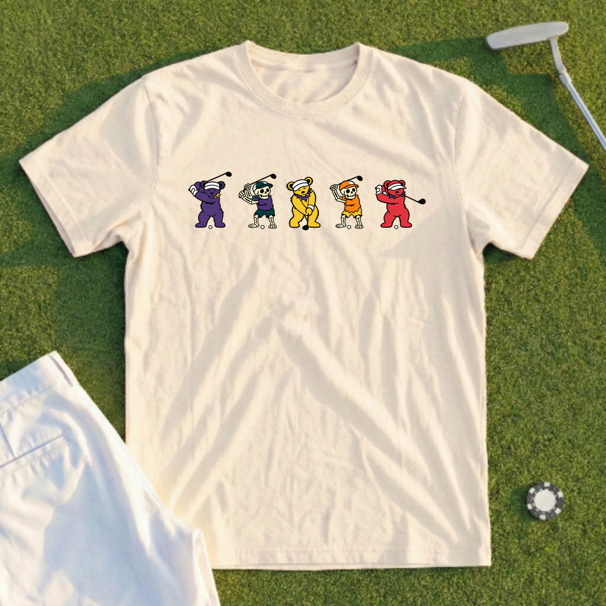 Bears And Bones Tee