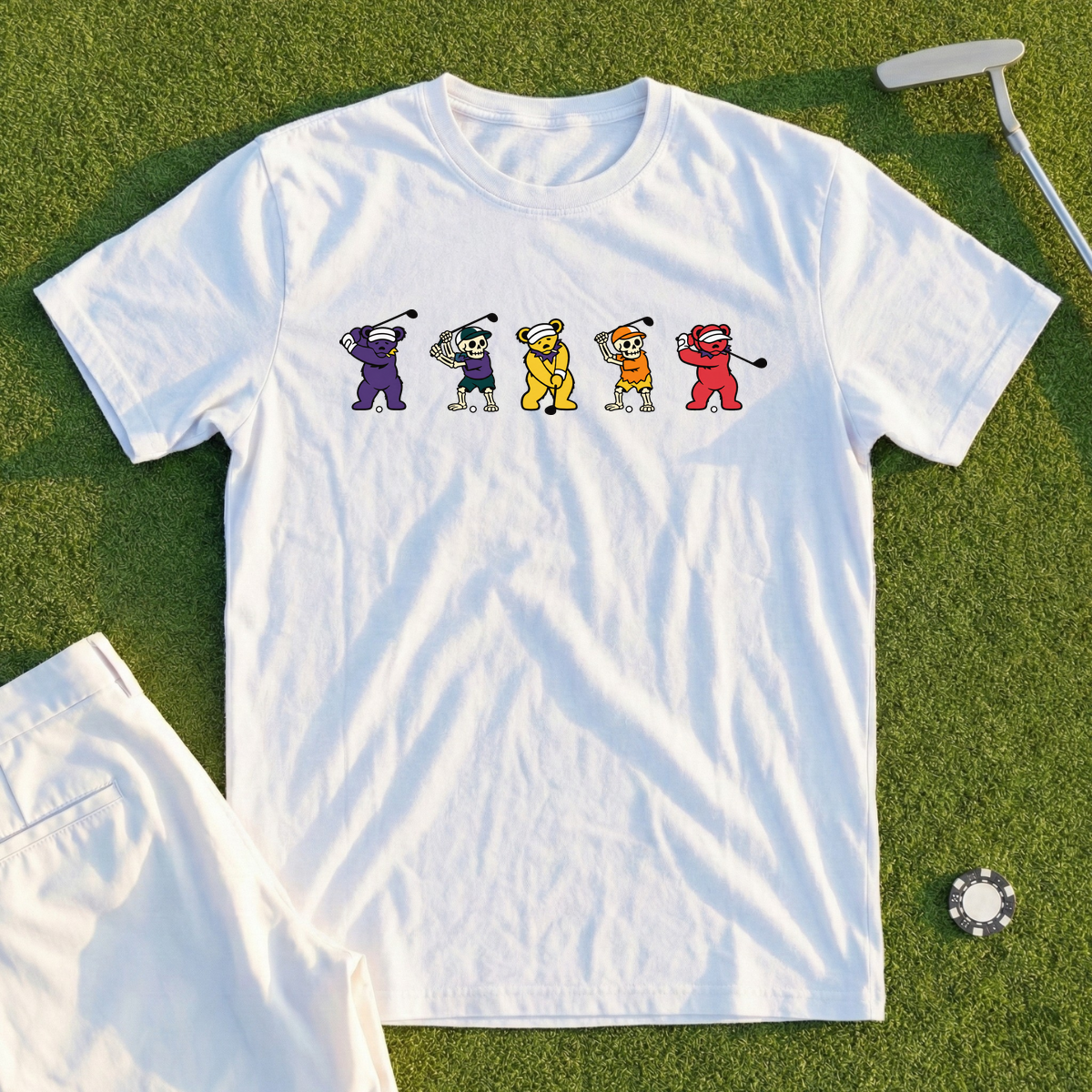 Bears And Bones Tee