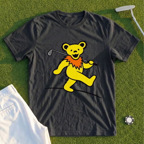 Bear's Cart Path Victory Strut Tee - Shanked Right