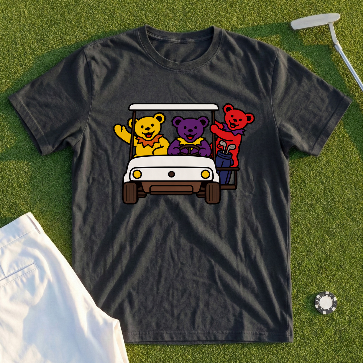 Bears Take The Cart Tee