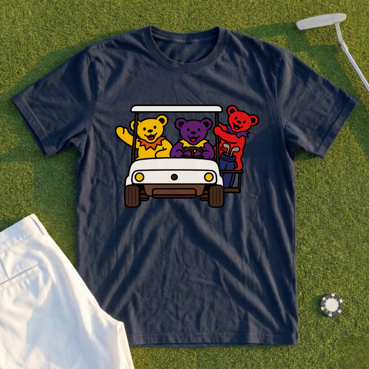 Bears Take The Cart Tee