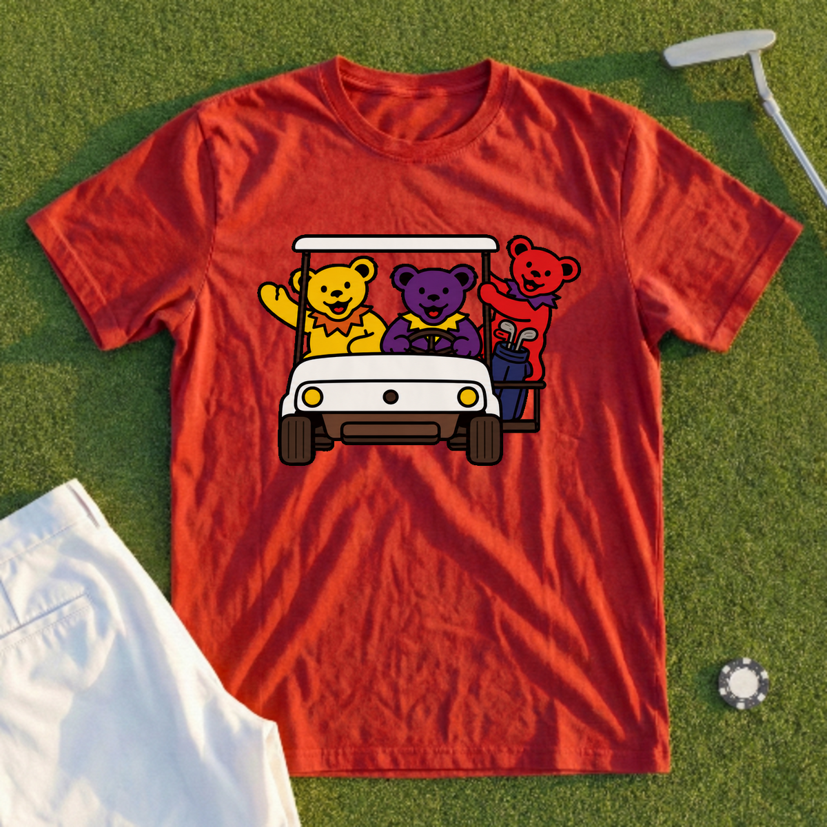 Bears Take The Cart Tee