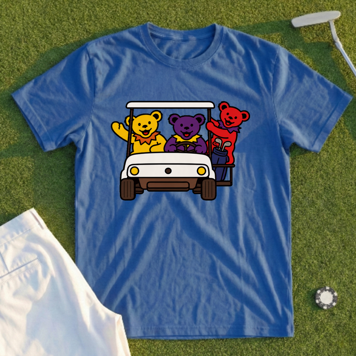 Bears Take The Cart Tee
