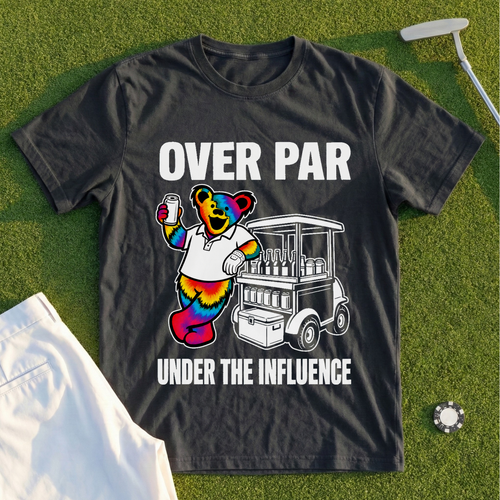 Beer Cart Bear Tee