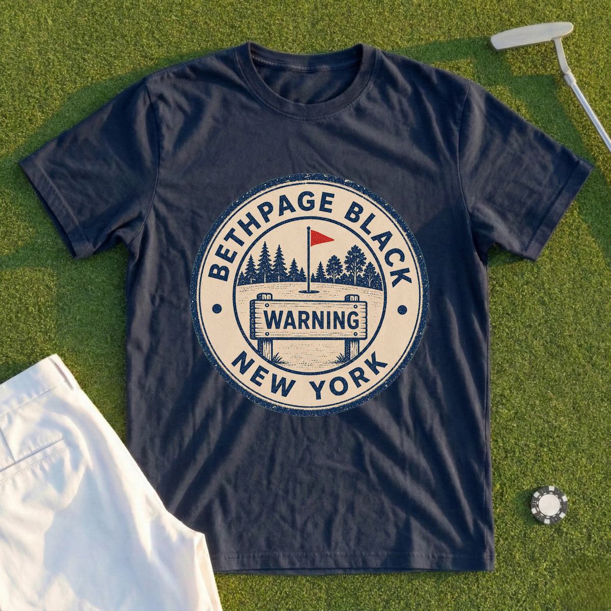 Bethpage Black Passport Stamp Tee