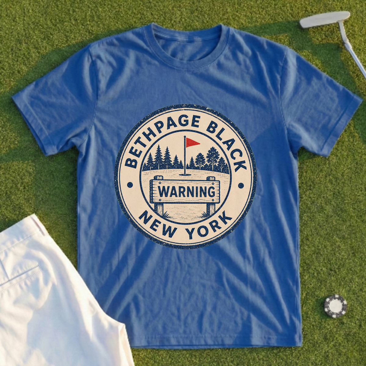 Bethpage Black Passport Stamp Tee