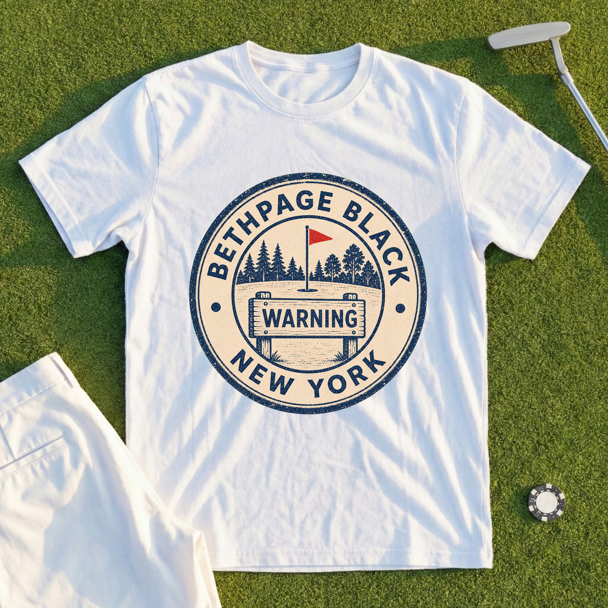 Bethpage Black Passport Stamp Tee