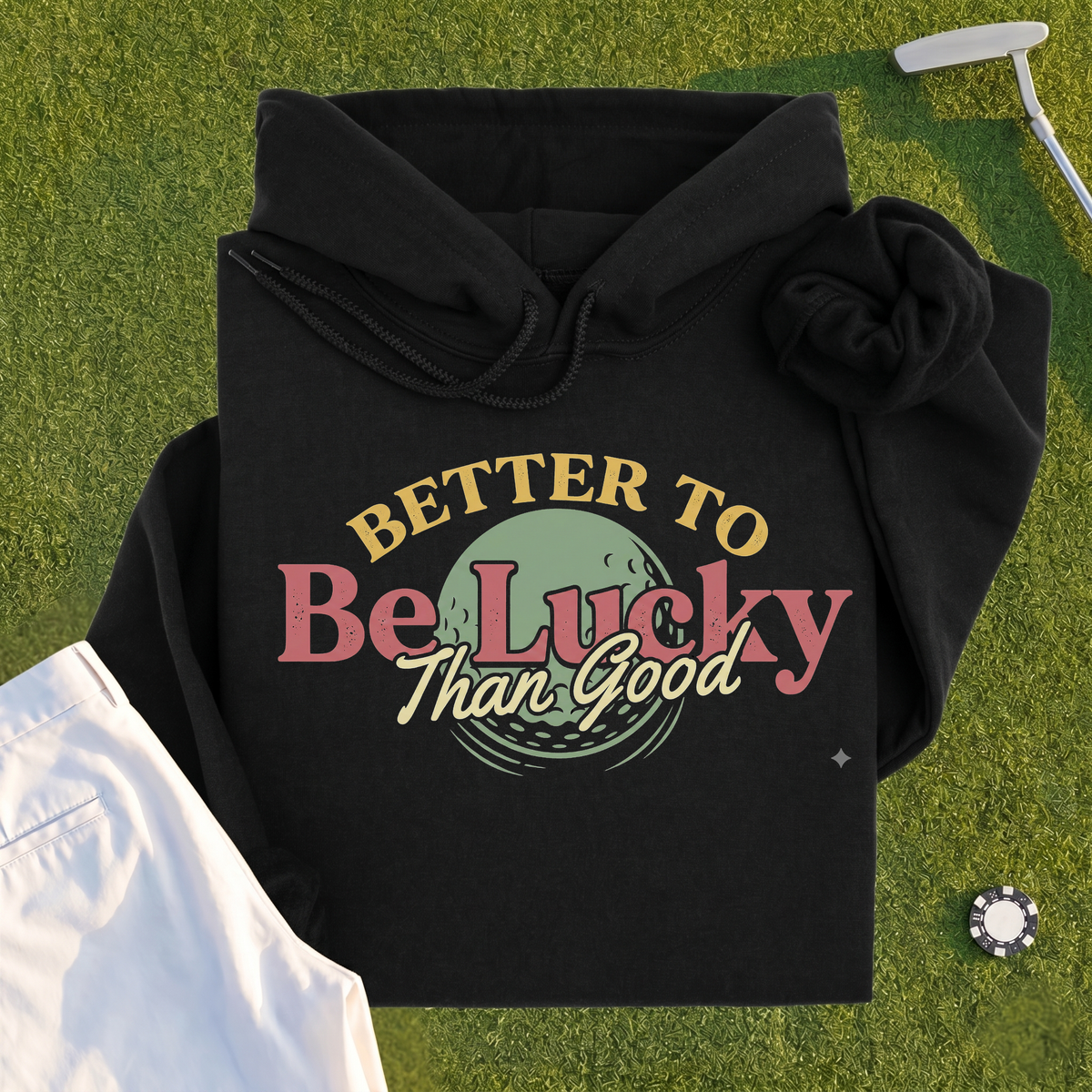 Better To Be Lucky Than Good Hoodie