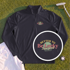 Better To Be Lucky Than Good Quarter Zip