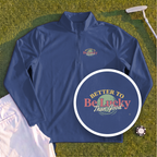 Better To Be Lucky Than Good Quarter Zip