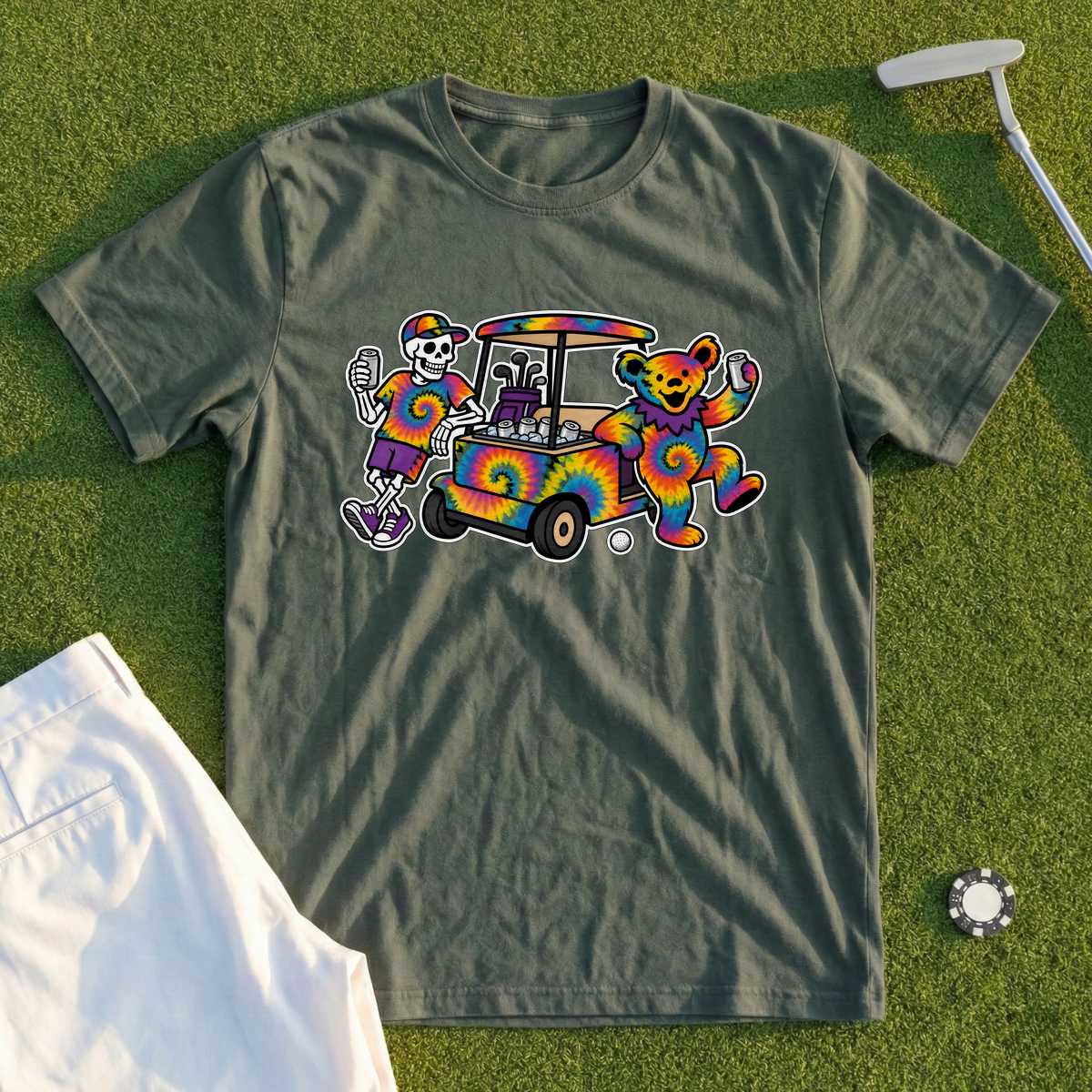 Beverage Cart Buddies Tee