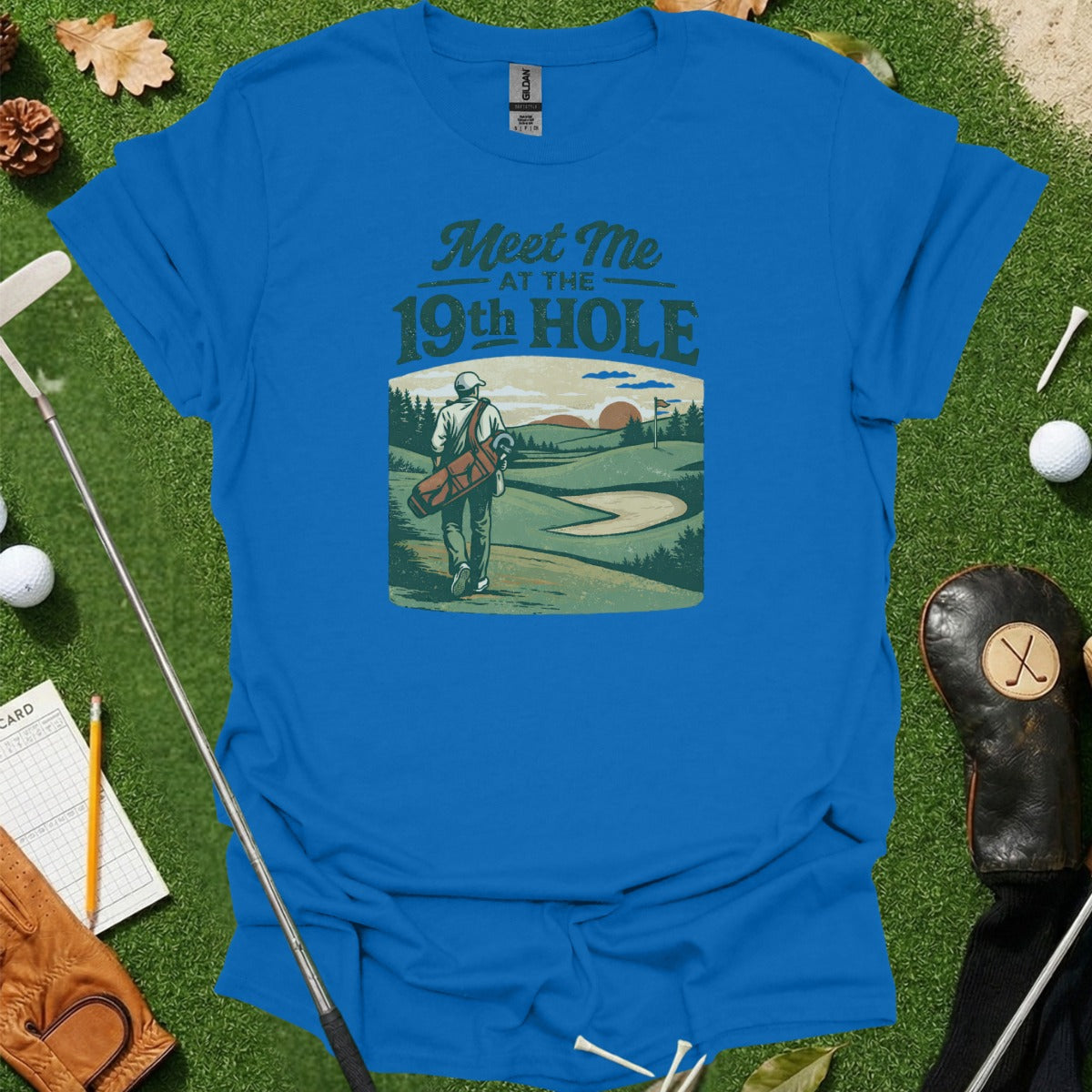 Meet Me at the 19th Hole Golf T-shirt